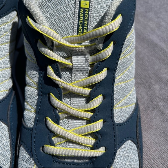 Mountain warehouse Stylish Gray and Blue Athletic Shoes - Picture 6 of 10